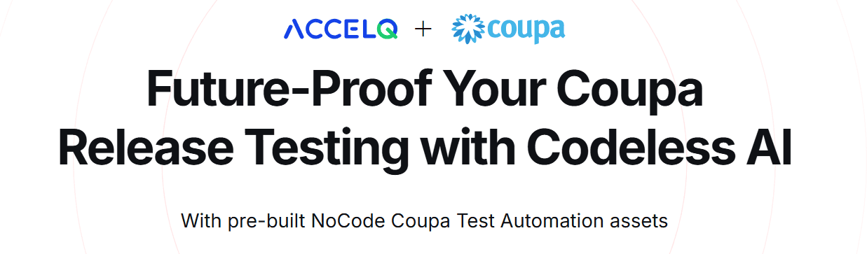 ACCELQ Coupa